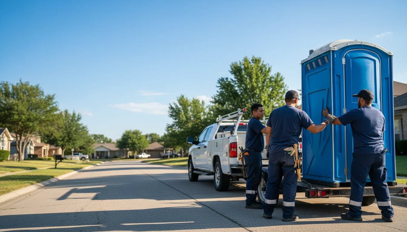 Portable Toilet Rental in Pittston, PA near me